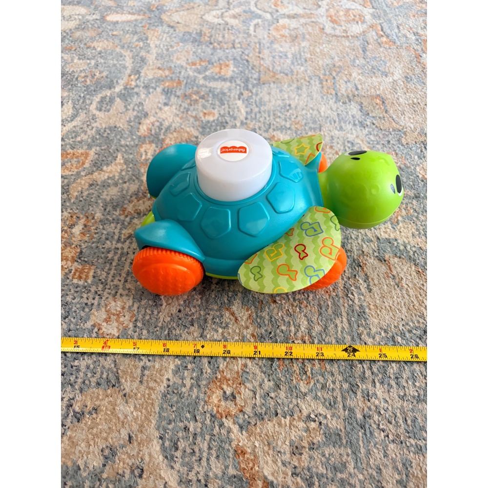 Fisher-Price Linkimals Sit-to-Crawl Sea Turtle Baby Toddler Kids Toy - Picture 6 of 7